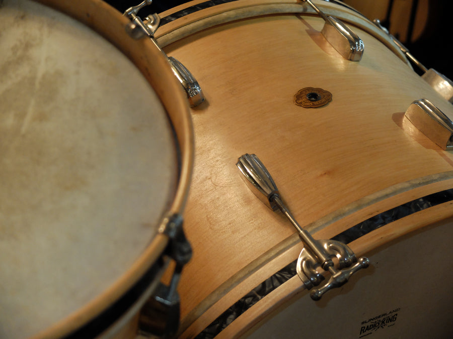 **SOLGT** Vintage 1940' Slingerland trommesæt