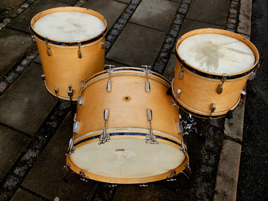 **SOLGT** Vintage 1940' Slingerland trommesæt