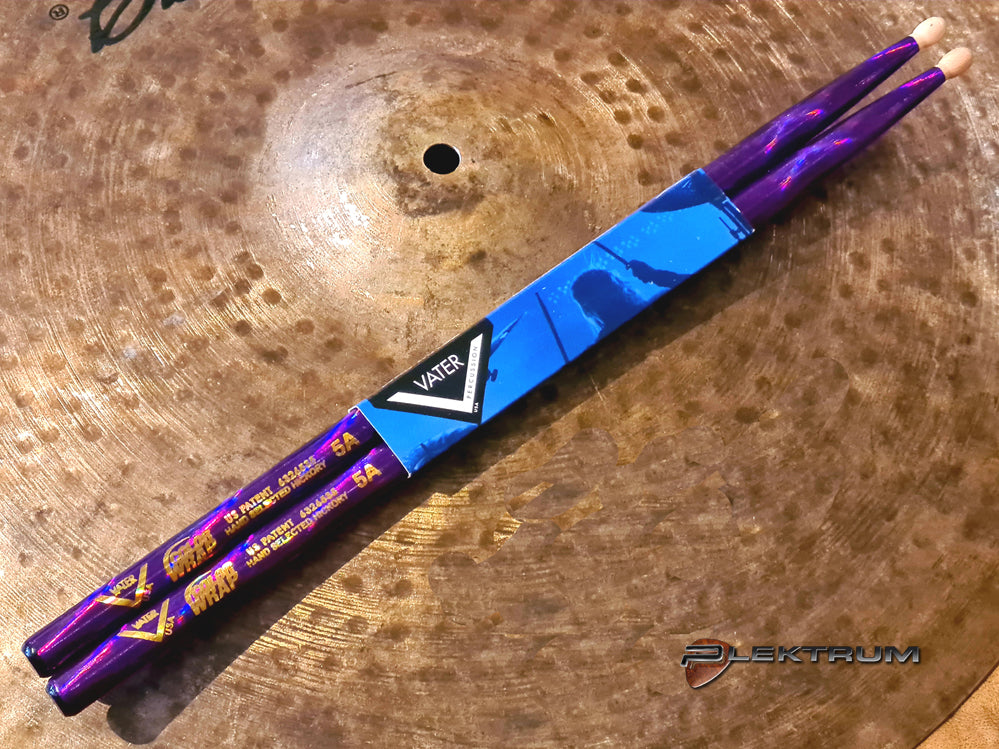 Trommestikker Vater 5A i Purple Sparkle
