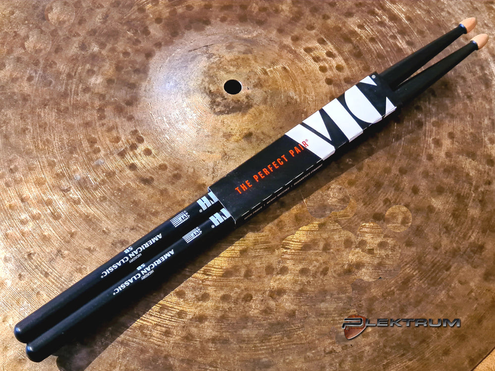 Trommestikker Vic Firth 5b sorte