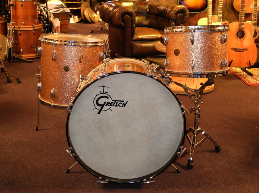 **SOLD** Vintage Gretsch R.B. trommesæt 13,16, 22