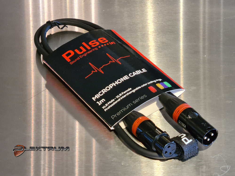 Pulse Mikrofonkabel xlr-xlr 1 mtr.