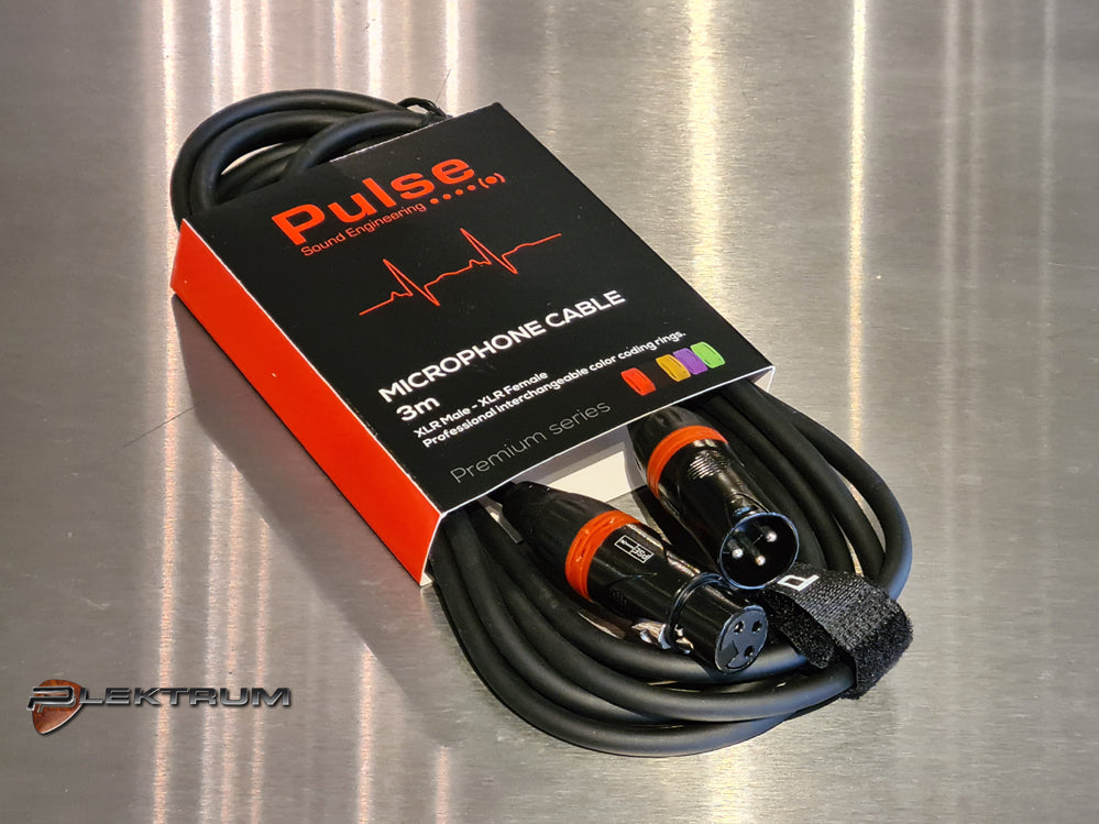 Pulse Mikrofonkabel xlr-xlr 3 mtr.