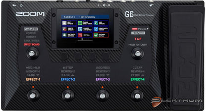 ZOOM G6 Effektboard