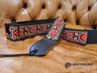 Mønstret Bomulds GuitarRem