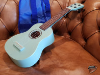 RENO Sopran Ukulele i Light Green m/ etui