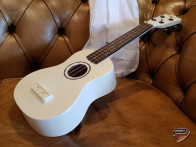 RENO Sopran Ukulele i Hvid m/ etui