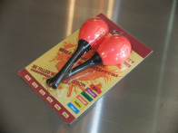 Rythmeæg med håndtag - 2 stk.